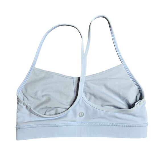 Lululemon Flow Y Light Blue Bra Size: 6 - Picture 2 of 4